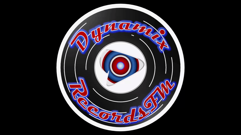 Dynamix Records FM spinning record